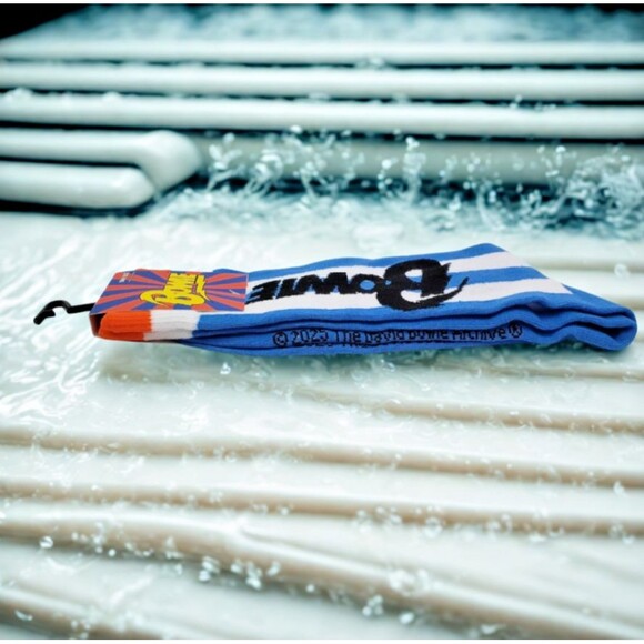 Official David Bowie “Legend” Unisex  Crew Socks Rock Music - Picture 4 of 4